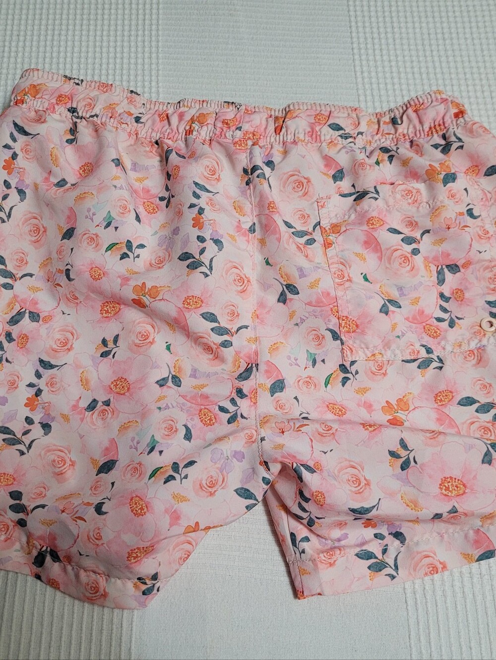 SOLD - POP MAN Men’s Swim Trunks Vibrant Pattern Medium - Picture 6 of 9